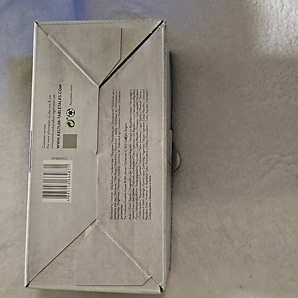 Keltum Table Talks Water Crystalline Glass 2-Piece Set Lead Free Dishwasher Safe - Picture 6 of 15